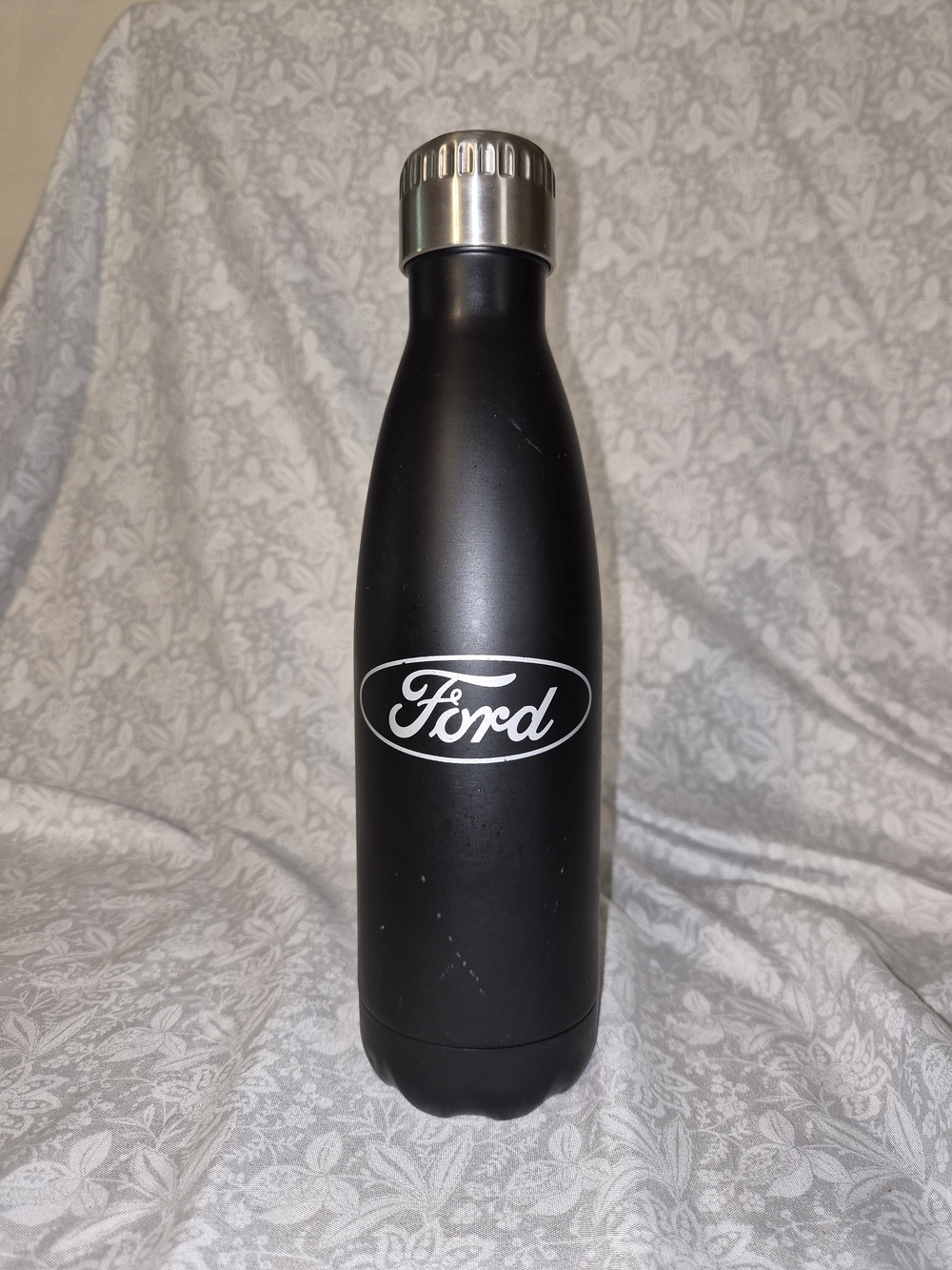 Ford Black Stainless Steel Insulated Bottle